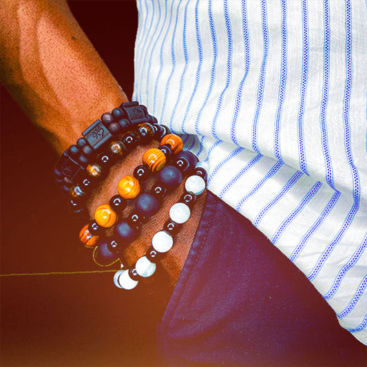 Pack Perle bracelet poignet homme